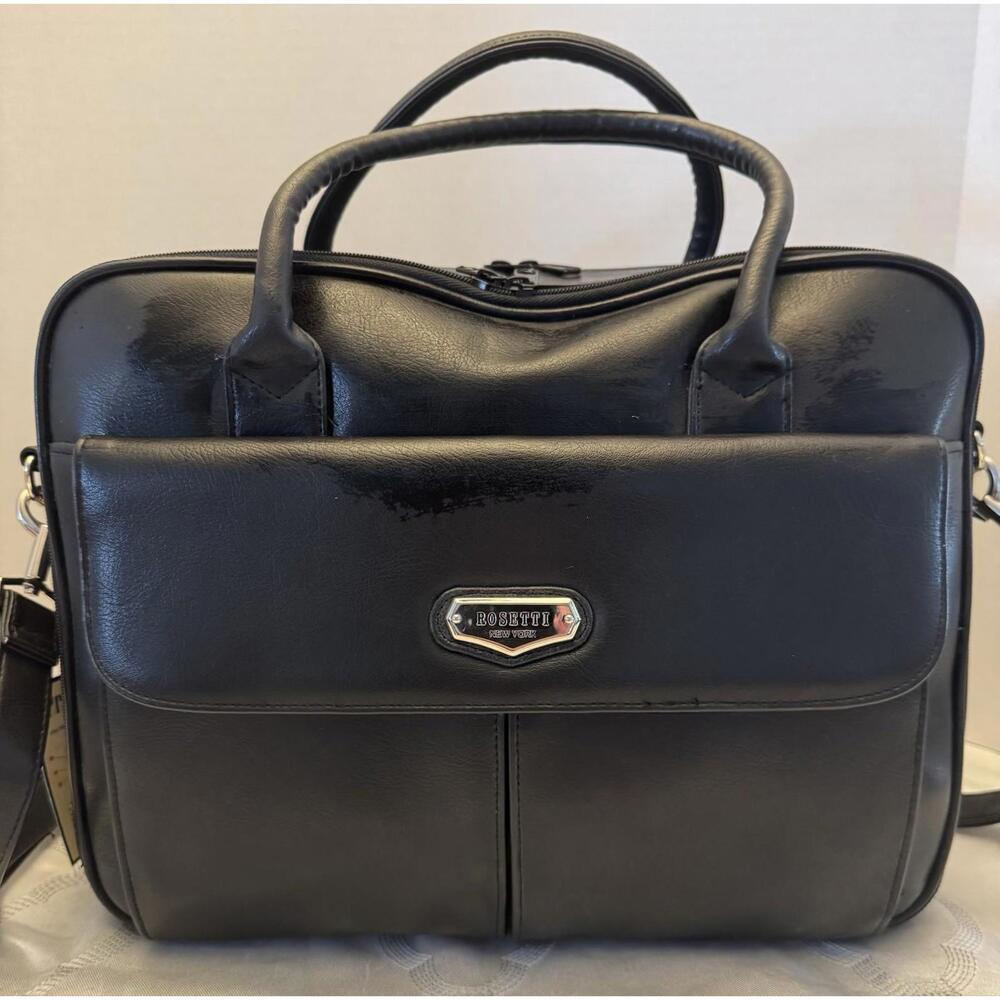 Rossetti Pro-filer Black Briefcase NWT